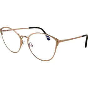 Tf5573b Tom Ford Womens Metal Eyeglass Frame 028 Rose Gold 55-17 Spring Hinges