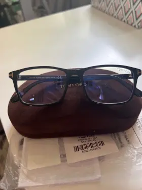 Tf5584-b Tom Ford Blueblocker Eyeglasses New Made In Italy
