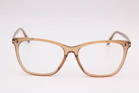 55-15-140 Tom Ford Tf5762-b Champagne Square Eyeglasses Frames
