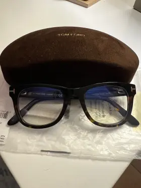Tf5820-b Tom Ford Blueblocker Eyglasses New Made In Italy
