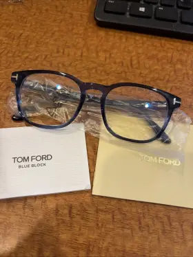 Tf5868-b Tom Ford Eyeglasses Blue Blocker Lens 53mm Flawless Authentic