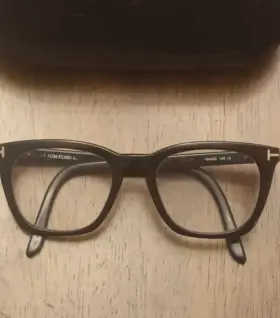 Tf5872-b Tom Ford Eyeglasses Authentic Black Marble. Excellent Condition