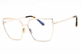 Tf5946-b Tom Ford New Ft 028 Butterfly Rose Gold Eyeglasses Frame