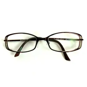 Tb108 Tommy Bahama Womens Eyeglasses Frames Merlot Red Metal Oval 53 18 135