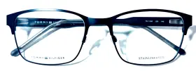 Th1396j2918140 Tommy Hilfiger Th 1396 J29 Square Full Rim Unisex Authentic Eyeglasses 53-18-140