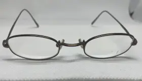 Th153 Tommy Hilfiger Titanium 056 45/22/145 Oval Brown Eyeglasses
