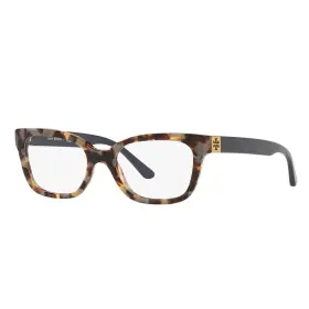 1827 Tory Burch 725125364072 Ty 2084 Porcini Tortoise Plastic Square Eyeglasses 52mm