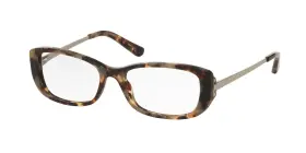 Ty2062 Tory Burch 725125957205 New Eyeglasses Rx Frame - 1559 Porchini Tortoise/ Silver 51mm