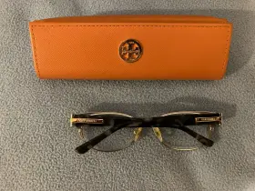 Ty1045 Tory Burch 3127 52 16 135 Womens Eyeglasses Blue Frames Excellent Cond