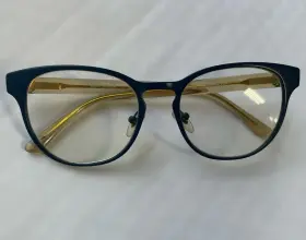 Ty1048 Tory Burch Ty 1048 Matte Blue Glasses Frame Only
