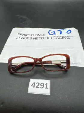 Ty2028 Tory Burch 1053 Eyeglasses Ty 2028 Burgundy Rectangular Frame 53 15 135