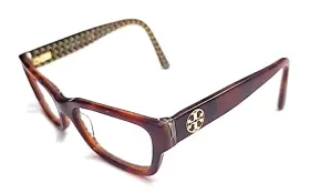 Ty2074 Tory Burch 1654 Small Tortoise Rectangle Eyeglasses Frame 51-17 135