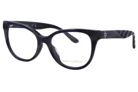 Ty2128u Tory Burch 1923 Eyeglasses Womens Blue Horn Full Rim Oval Shape 53mm