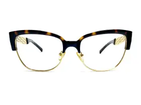 Ty6032 Tory Burch 3016/71 Brown Tortoise Gold Club Master Glasses 56 18 140