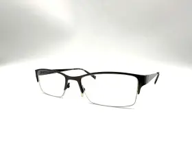 55-19-145 Trend By Dna A4004 Eyeglasses Frame Mens Gunmetal Half Rim Rectangular