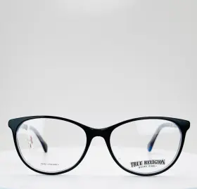 Lt50345221 True Religion Blue Gray Tortoise Cat Eye Eyeglasses 54-16-140 B 42