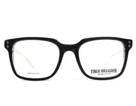 54-20-140 True Religion T4003-blk Eyeglasses Frames T4003 Blk Black Clear Square Full Rim