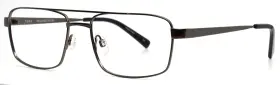 56-18-145 Tura Iy864 Tmt07 Dgn Dark Gunmetal Mens Aviator Full Rim Eyeglasses B 40