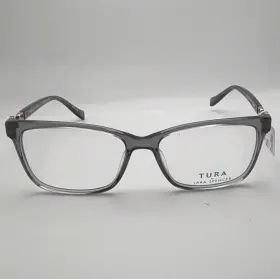 Tura Ls301 Lara Spencer 56/16 140 Gray Plastic/metal Full Rim Eye Frames 4976