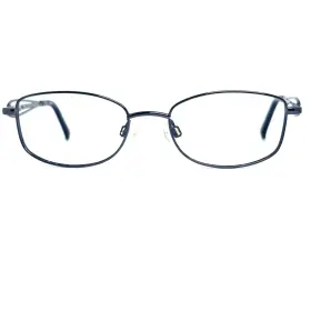 48-17-130 Tura R917-sil Eyeglasses Frame R917-nav Womens Gunmetal Full Rim H17116
