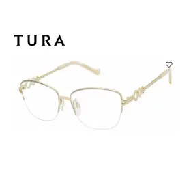 54-16-140 Tura Ra5-038 Womens Inch R145 Titanium Eyeglass Frames Nwt