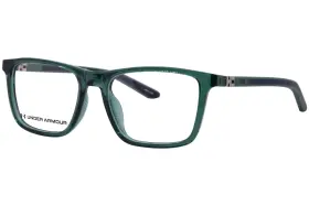Ua-9017 Under Armour Ua 9017 3uk Eyeglasses Youth Kids Boys Green/blue Full Rim 49mm