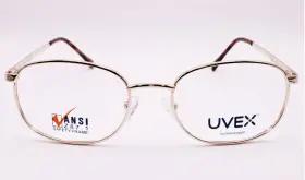 51-19-140 Uvex Fc709 Gold Eyeglasses Sunglasses Frame