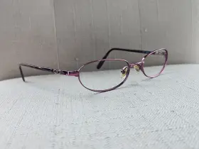 5271 Valentino 030p Ladies Eyeglasses Frame Purple Eye Wear Glasses Made Italy