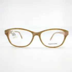 Valentino V2624-262 V2624 262 Eyeglasses Frames Brown Rectangular 51-15-135