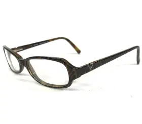 48-15-130 Valentino V5289-04c Petite Eyeglasses Frames V5289 04c Brown Tiger Print