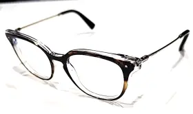 Va3006 Valentino 5026 Tortoise Round Cat Eyes Eyeglasses Frame 51-18 135 Italy
