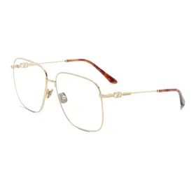 Vlx-171 Valentino B Square Gold/havana 61 Mm Unisex Eyeglasses Frame
