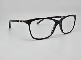 54-17-140 Valerie Spencer 9361 Black Cat Eye Eyeglasses Frame With Flexhinge