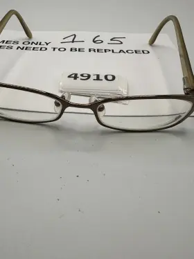 49-18-135 Vera Wang Q456 Inch Odyssey Eyeglasses Frame Petite Brown Polished