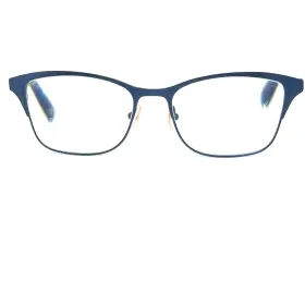 V911-nv Vera Wang V911 Nv Navy Dark Blue Eyeglasses Frames 51-16 140 Designer H16466