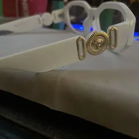 Ve4361 Versace 056262275207 White With Gold Eyeglasses