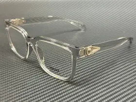 Ve3377u Versace 056262422793 5510 Transparent Silver Mens 53 Mm Eyeglasses
