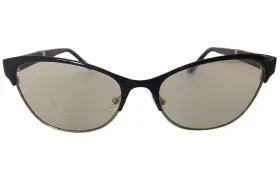 0ve1233q Versace Mod 1233q 1418 53 17 140 Eggplant Pale Gold Metal Glasses- Frames Only