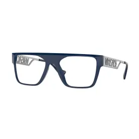 0ve3326u-911 Versace Mens Eyeglasses Ve 3326-u 911 Blue Frame 53 Mm Lens Italy Brand New