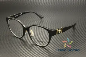 0ve3351d-gb1 Versace Ve3351d Gb1 Black Demo Lens 53 Mm Womens Eyeglasses