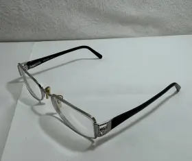 1062-b Versace Eyeglasses Mod. 1000 Back Frame Only Italy 52 17 130