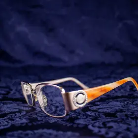 1134b Versace Made In Italy Vision Women Eye Glasses