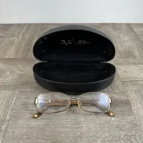 1171-h Versace Eyeglasses Brown Metal 1013 52mm Frames Only