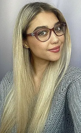 3246-b Versace 1278 New Mod. Clear Pink 52mm Cat Eye Womens Eyeglasses Frame #1278