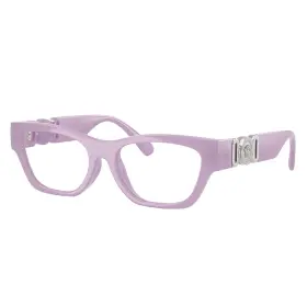 3008u Versace Vk 5506 Lilac Plastic Round Eyeglasses 46mm