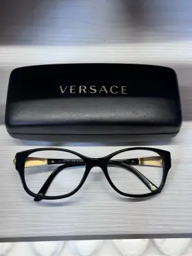 3168-b Versace Ve Mod Black Medusa Eyeglass Frames
