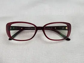 3178-b Versace Mod 388 Translucent Red Eyeglasses Frames 51-16 135 Italy No Lens