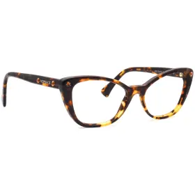 3222-b Versace Eyeglasses Mod. 5148 Havana Rhinestones Cat Eye Italy 52 16 140