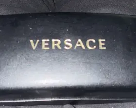 51-21-140 Versace 51 21-140 Gold Full Rim Tortoise Eyeglasses Acetate With Case Perscribed
