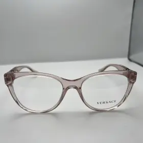 2807 Versace 5339 Mod 3304 53/18 140 Pink Crystal Made In Italy Frames